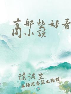 有哪些好看的男同小说