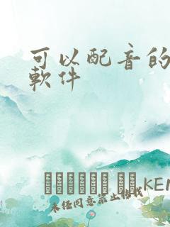 可以配音的小说软件 可以配音的小说软件