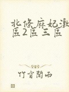 北条麻妃激情一区2区三区