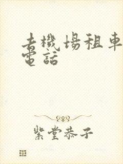 去机场租车公司电话