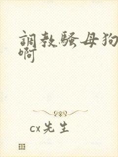 调教骚母狗啊啊啊