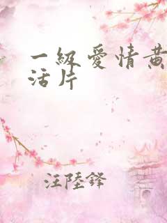 一级爱情黄色生活片