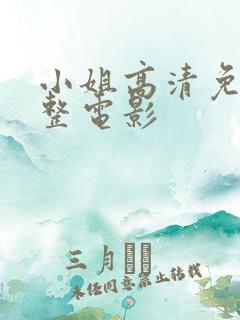 小姐高清免费完整电影