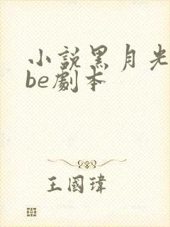 小说黑月光拿稳be剧本