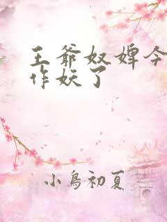 王爷奴婢今天又作妖了