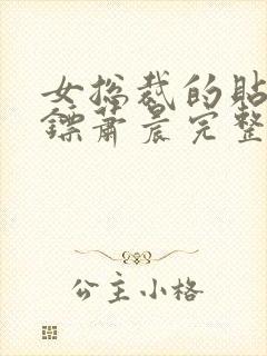 女总裁的贴身保镖萧晨完整版