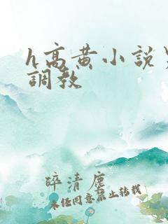 h高黄小说男男调教