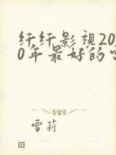 纤纤影视2020年最好的电视剧