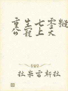 重生七零糙汉老公宠上天