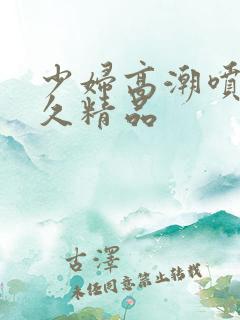 少妇高潮喷水久久精品