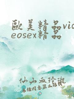欧美精品videosex精品