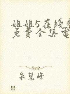 姐姐5在线观看免费全集电视剧