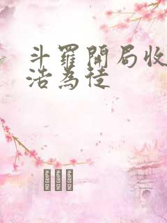 斗罗开局收霍雨浩为徒