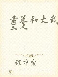 黄蓉和大武小武三人