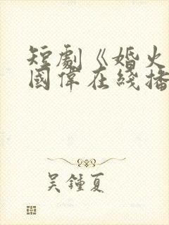 短剧《婚火》林国伟在线播放