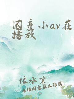 国产小av在线播放