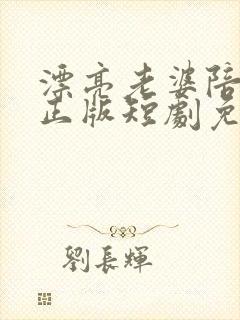 漂亮老婆陪过年正版短剧免费完整版