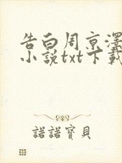 告白周京泽许随小说txt下载全集