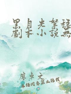 黑月光拿稳be剧本小说无删减在线阅读