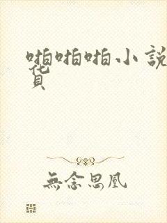 啪啪啪小说小骚货