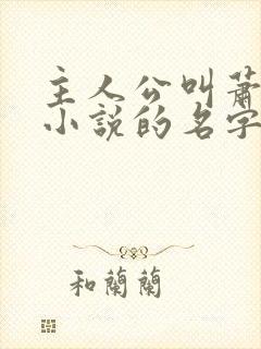 主人公叫萧凡的小说的名字 主人公叫萧凡的小说的名字