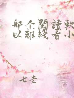 哪个阅读软件可以离线看小说