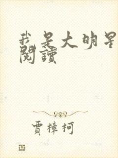 我是大明星在线阅读