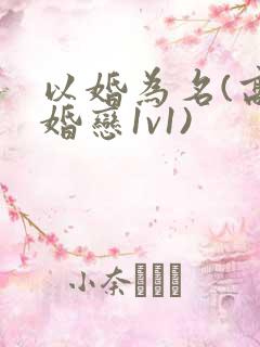以婚为名(高干婚恋1v1)