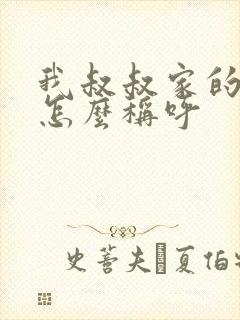 我叔叔家的儿子怎么称呼