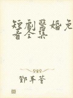 短剧医婚免费观看全集
