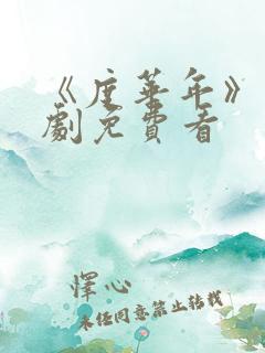 《度华年》电视剧免费看