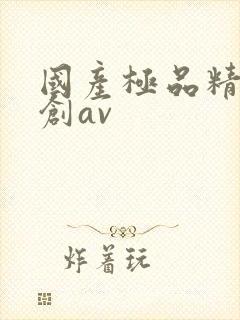 国产极品精品原创av