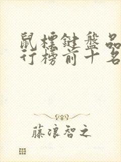 鼠标键盘品牌排行榜前十名