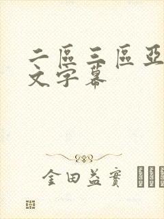 二区三区亚洲中文字幕