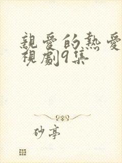 亲爱的热爱的电视剧9集