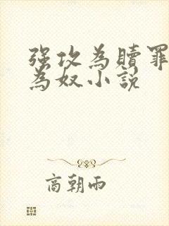 强攻为赎罪自罚为奴小说
