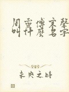 周灵傅寒声小说叫什么名字