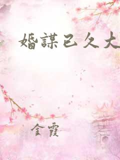 婚谋已久大结局