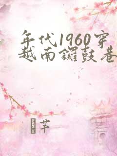 年代1960穿越南锣鼓巷李来福