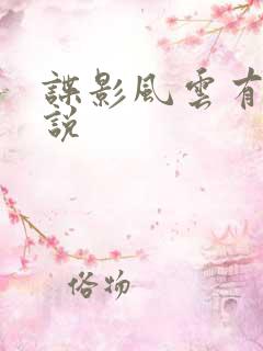 谍影风云有声小说