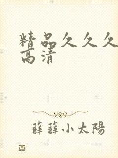 精品久久久国产高清