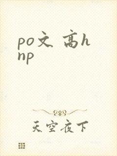 po文 高h np