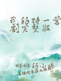 我的特一营电视剧完整版