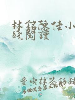 林铭陈佳小说在线阅读