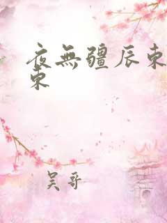夜无疆辰东 辰东