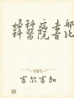 妇科病去哪家妇科医院看比较好