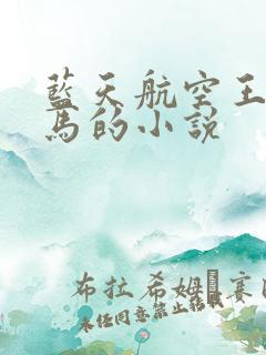 蓝天航空王静骑马的小说