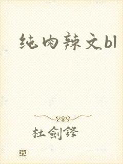 纯肉辣文bl