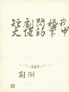 短剧闪婚我成了大佬的掌中之物