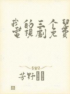 我的三个儿媳妇电视剧免费观看
